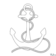 anchor Coloring Pages To Print